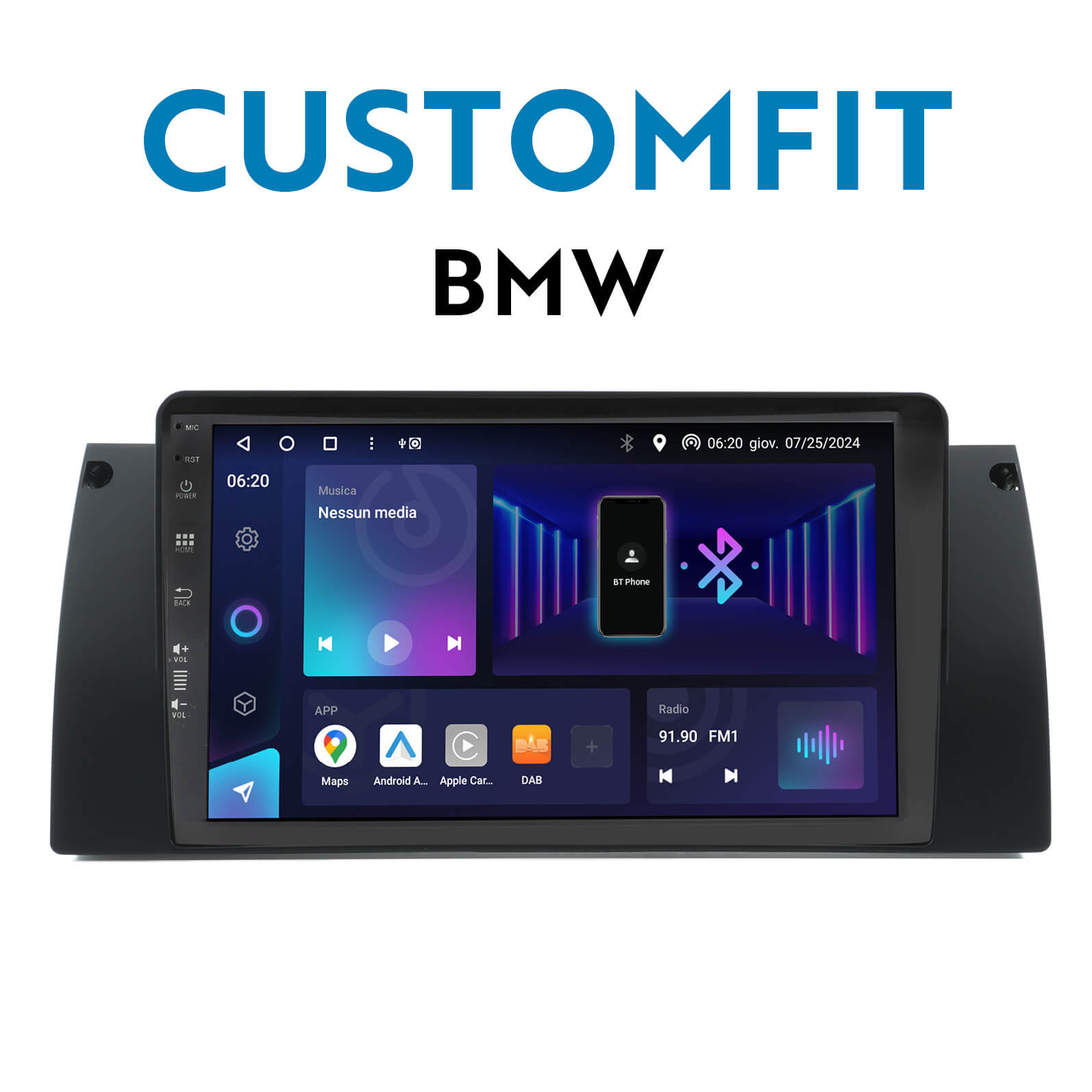 Pulsanti_Sezioni CUSTOMFIT BMW