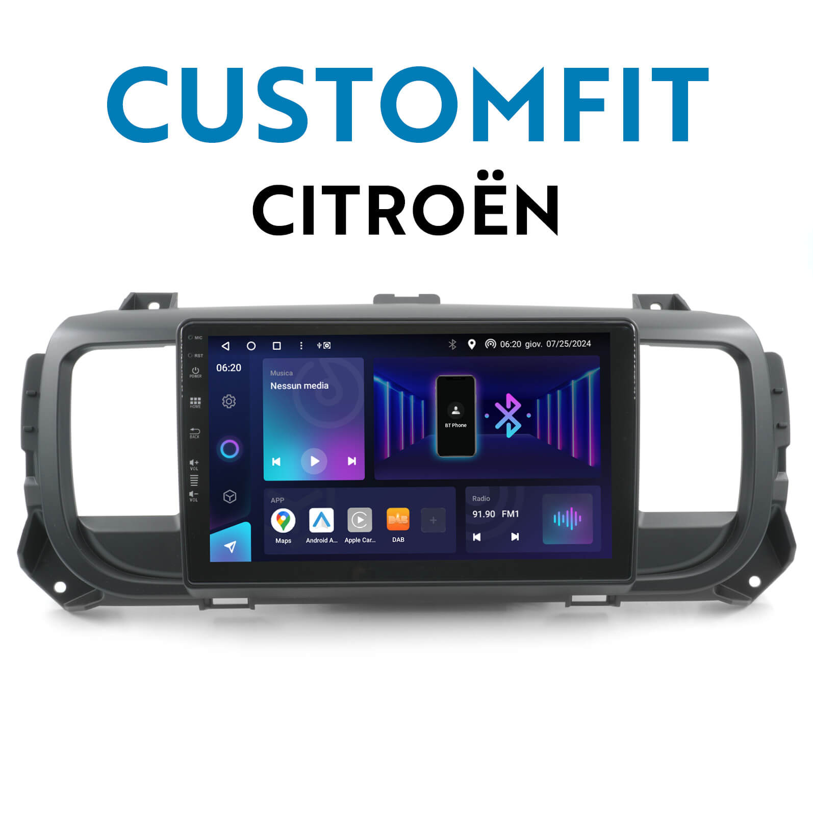 Pulsanti_Sezioni CUSTOMFIT CITROEN