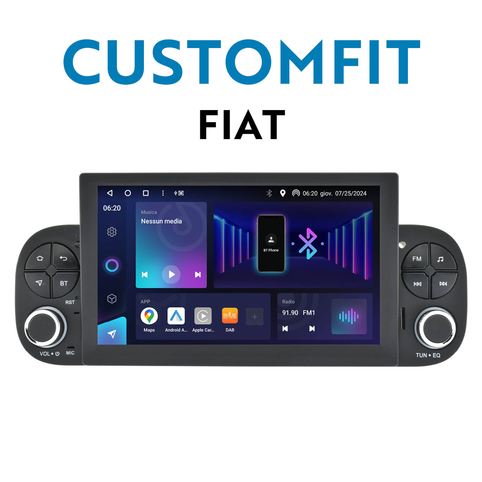 Pulsanti_Sezioni CUSTOMFIT FIAT