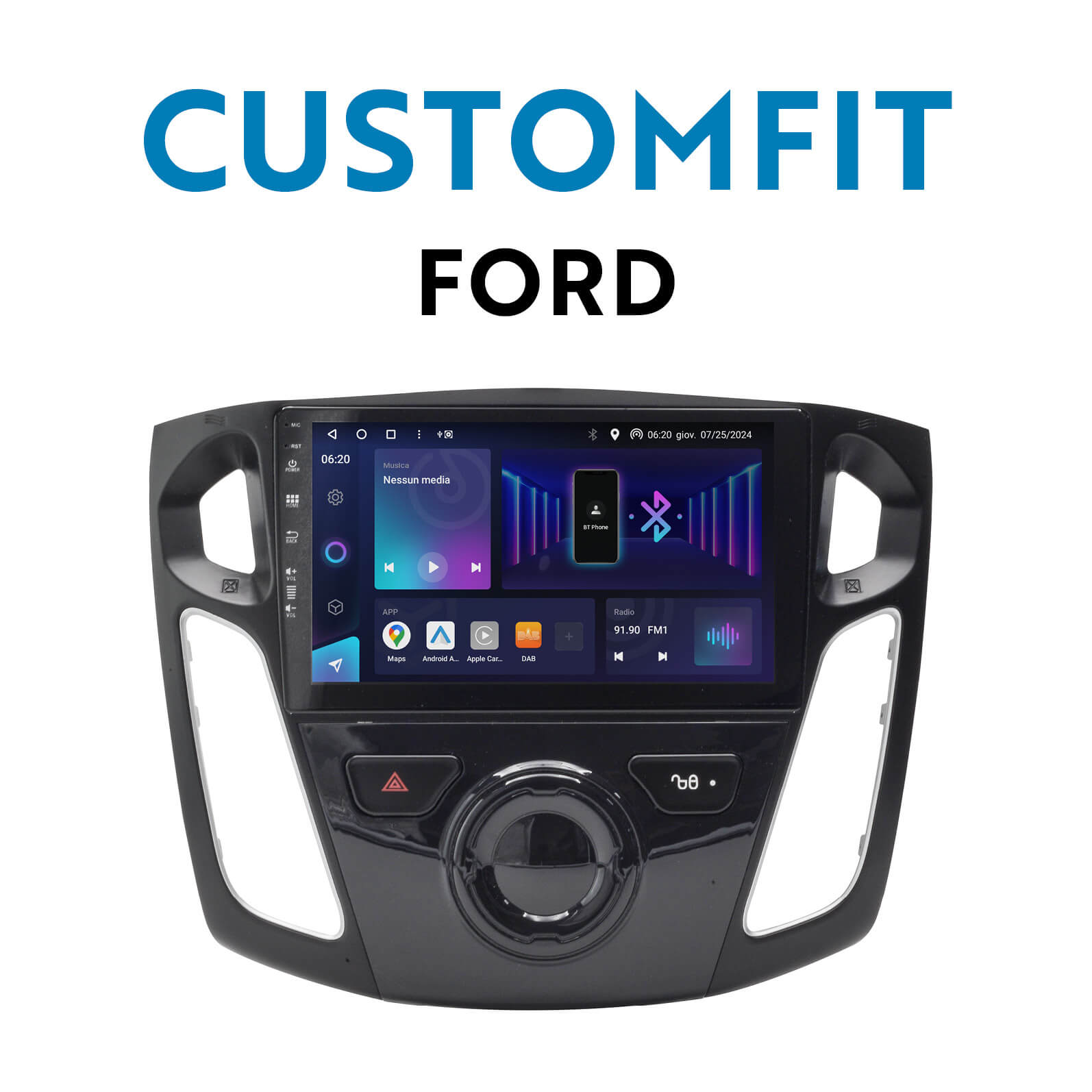 Pulsanti_Sezioni CUSTOMFIT FORD