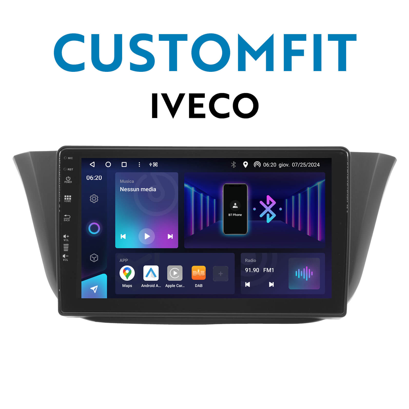 Pulsanti_Sezioni CUSTOMFIT IVECO