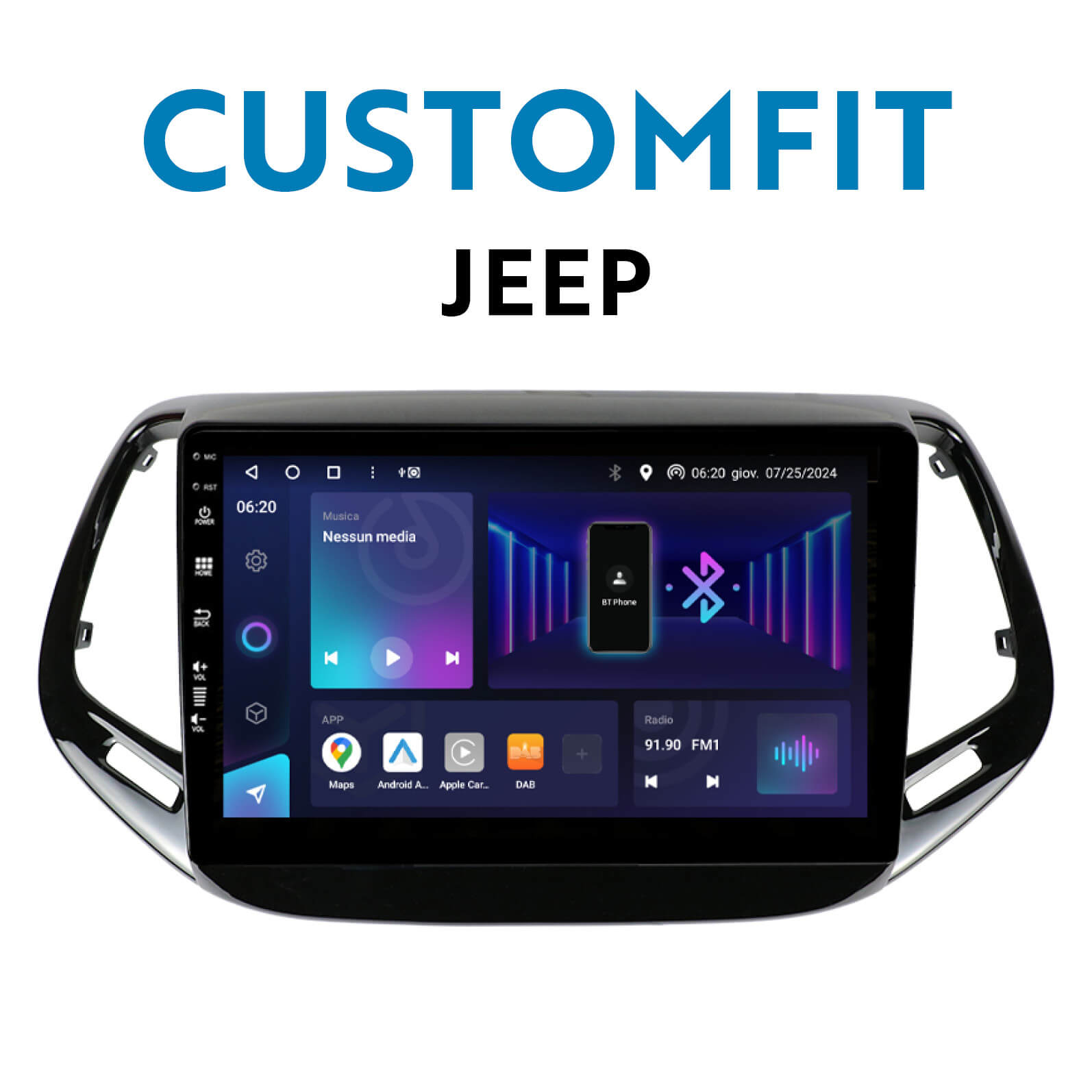 Pulsanti_Sezioni CUSTOMFIT JEEP