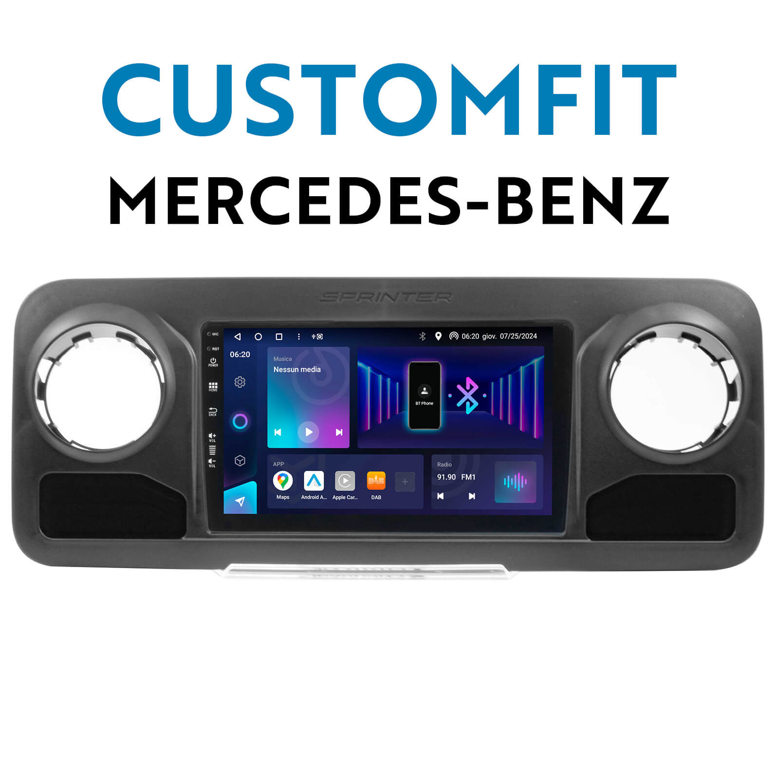Pulsanti_Sezioni CUSTOMFIT MERCEDES