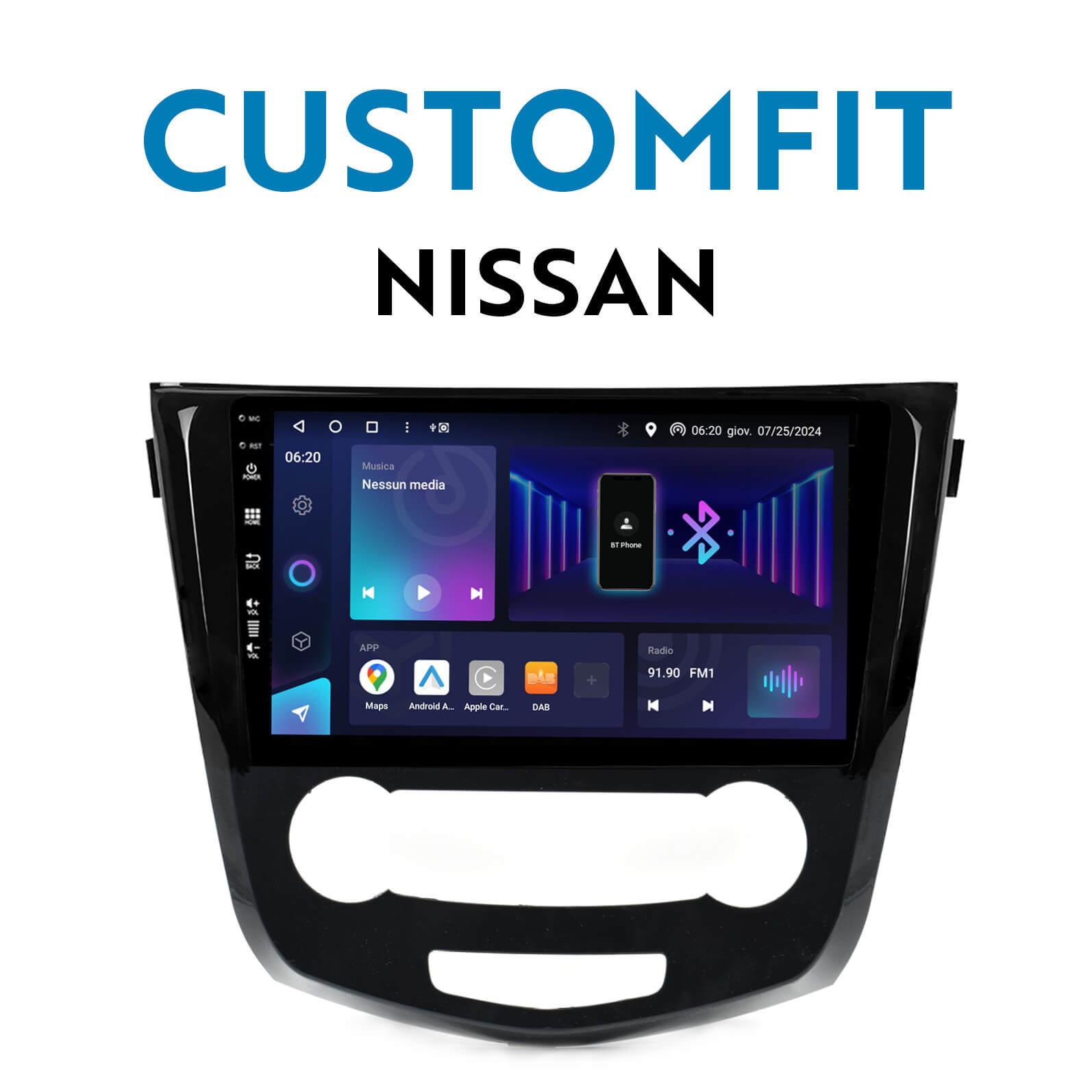 Pulsanti_Sezioni CUSTOMFIT NISSAN