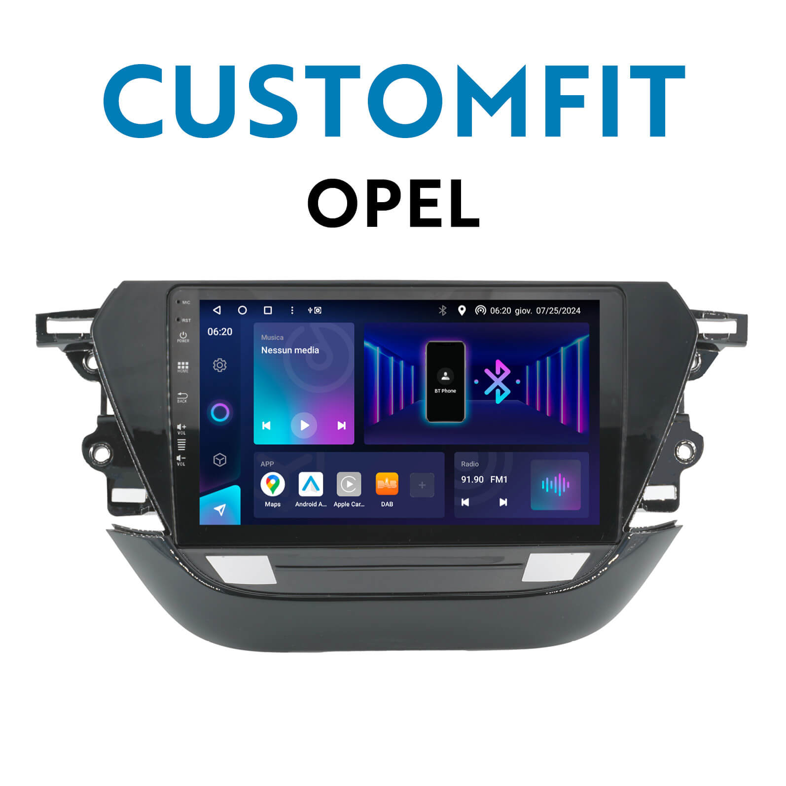 Pulsanti_Sezioni CUSTOMFIT OPEL
