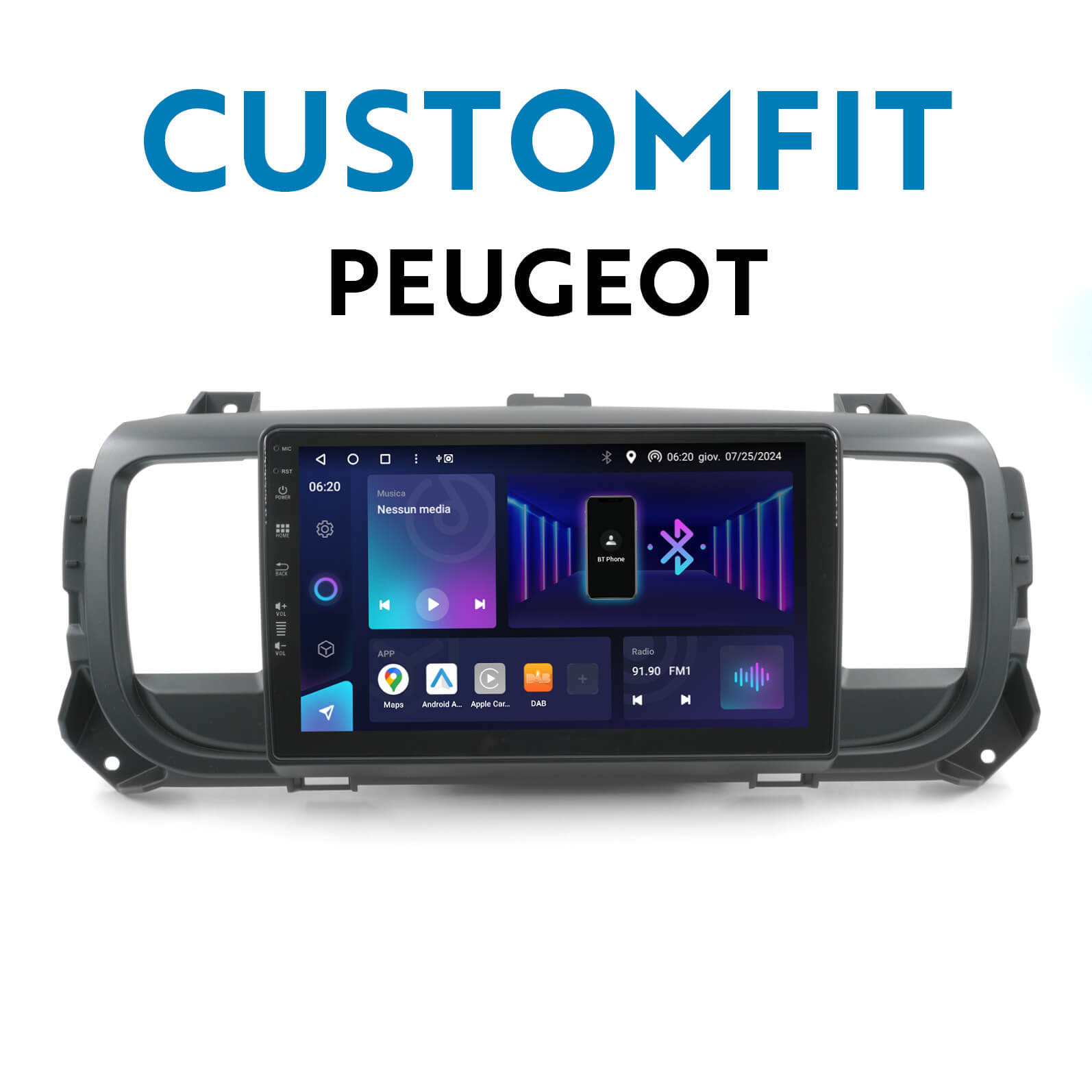 Pulsanti_Sezioni CUSTOMFIT PEUGEOT