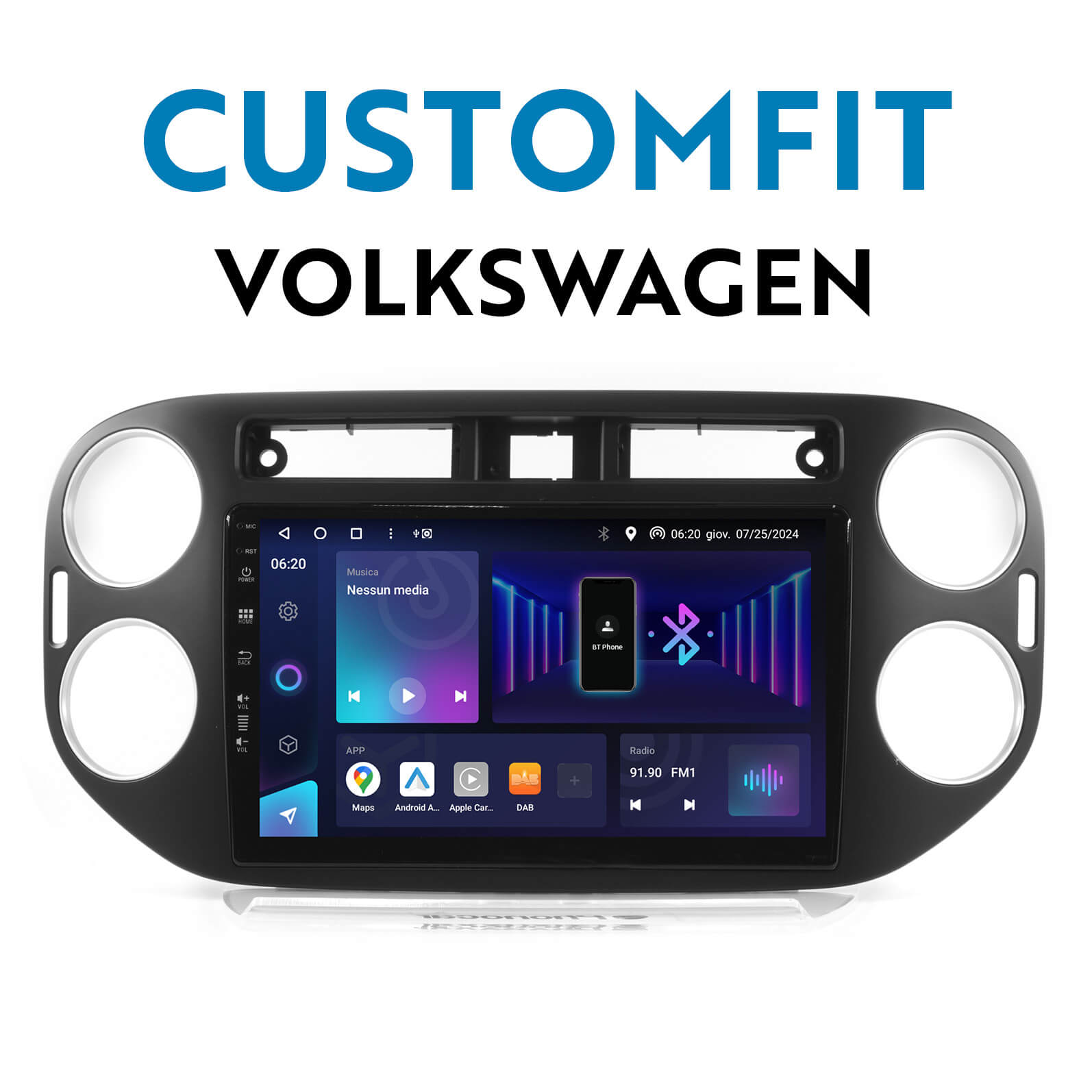 Pulsanti_Sezioni CUSTOMFIT VOLKSWAGEN