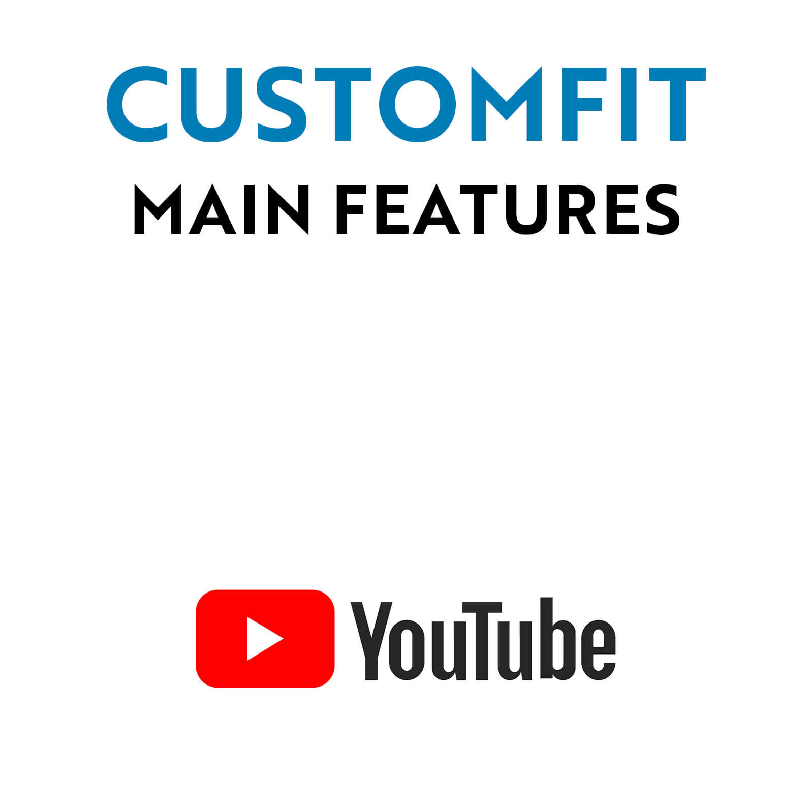 Pulsanti_Sezioni CUSTOMFIT YOUTUBE