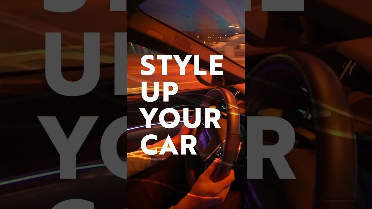 AUTOMOTIVE LED AMBIENCE KIT. Let the music play!
